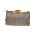 Sac À Main Louis Vuitton Speedy 40 Toile - Marron