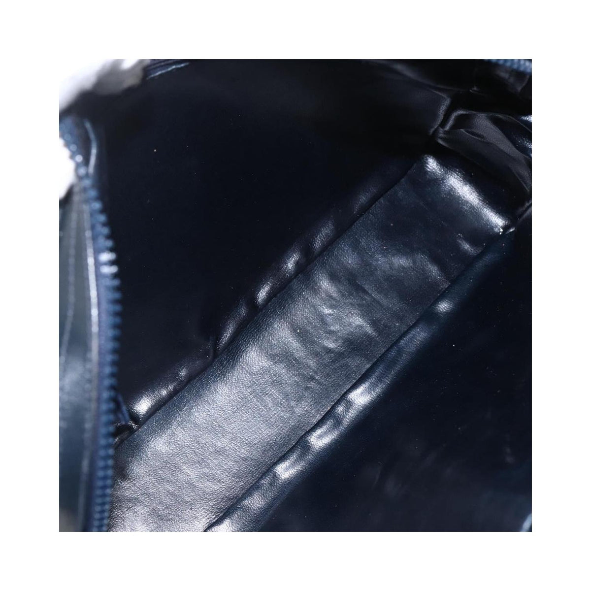 Sac Porté Épaule Celine C Macadam Shoulder Bag Daim - Bleu Marine