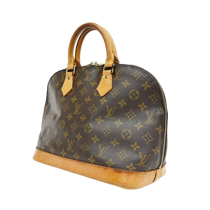 Louis Vuitton Alma Handbag Monogram Canvas MM