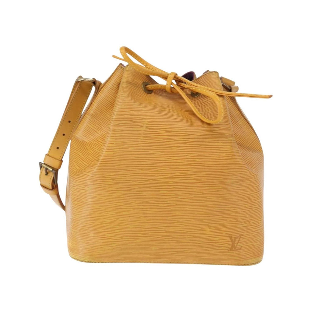 Louis Vuitton - Borsa a spalla Petit Noé piccola in pelle - Giallo