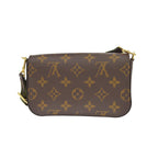 Sac Porté Épaule Louis Vuitton Felicie Strap & Go Large Toile - Marron