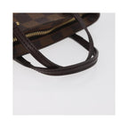 Pochette Louis Vuitton Manosque Pochette Gm Toile - Marron