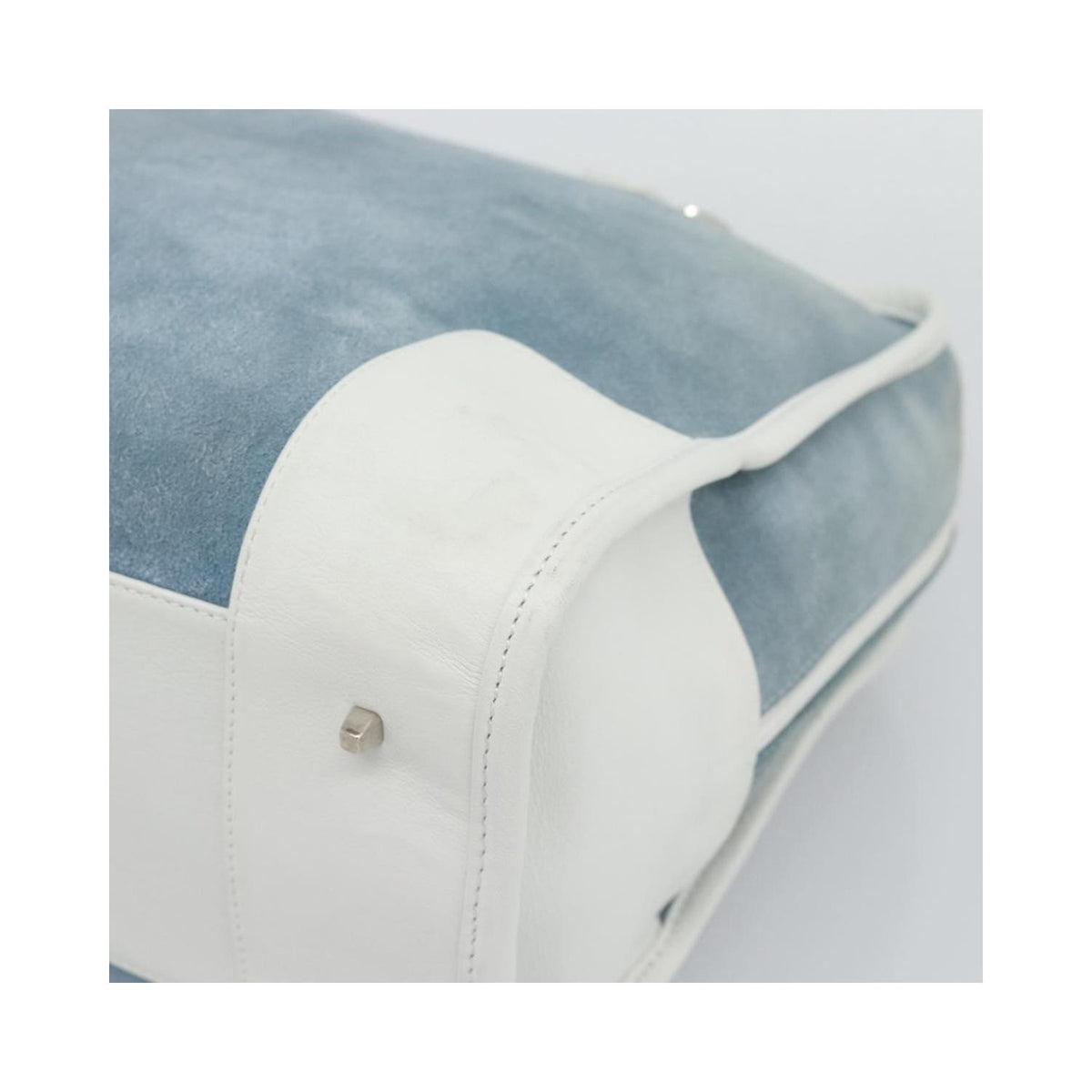 Sac À Main Loewe Amazona 28 Daim - Bleu