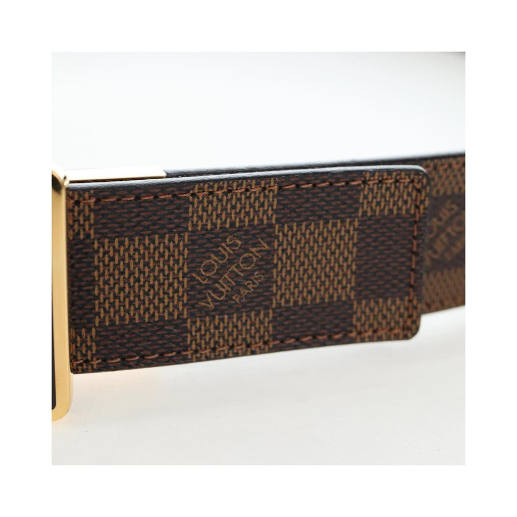 Ceinture Louis Vuitton Inventeur Belt Medium Toile - Marron