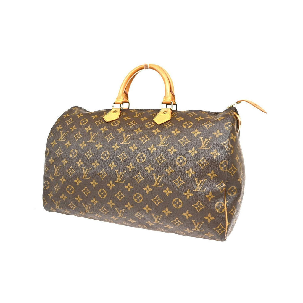 Sac À Main Louis Vuitton Speedy 40 Toile - Marron