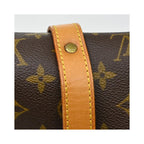 Sac À Main Louis Vuitton Saumur Bb Toile - Marron