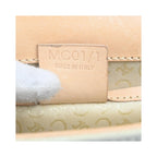 Pochette Celine C Macadam Shoulder Daim - Beige