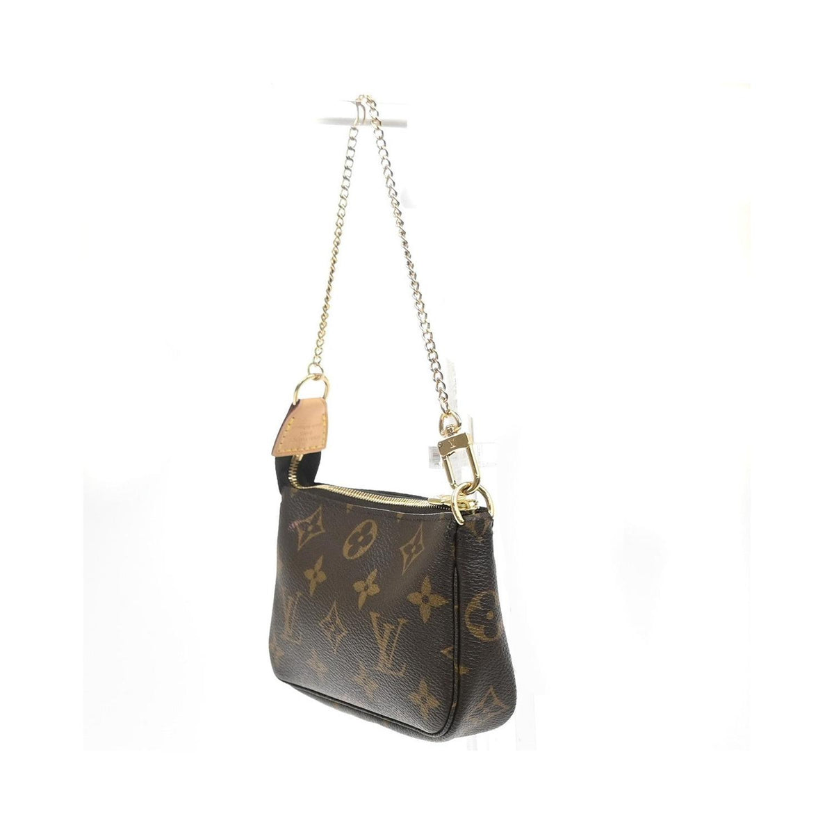 Pochette Louis Vuitton Mini Pochette Accessoires Mini Cuir - Marron