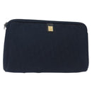 Christian Dior Vintage Trotter Pouch Diorissimo Canvas Product Image