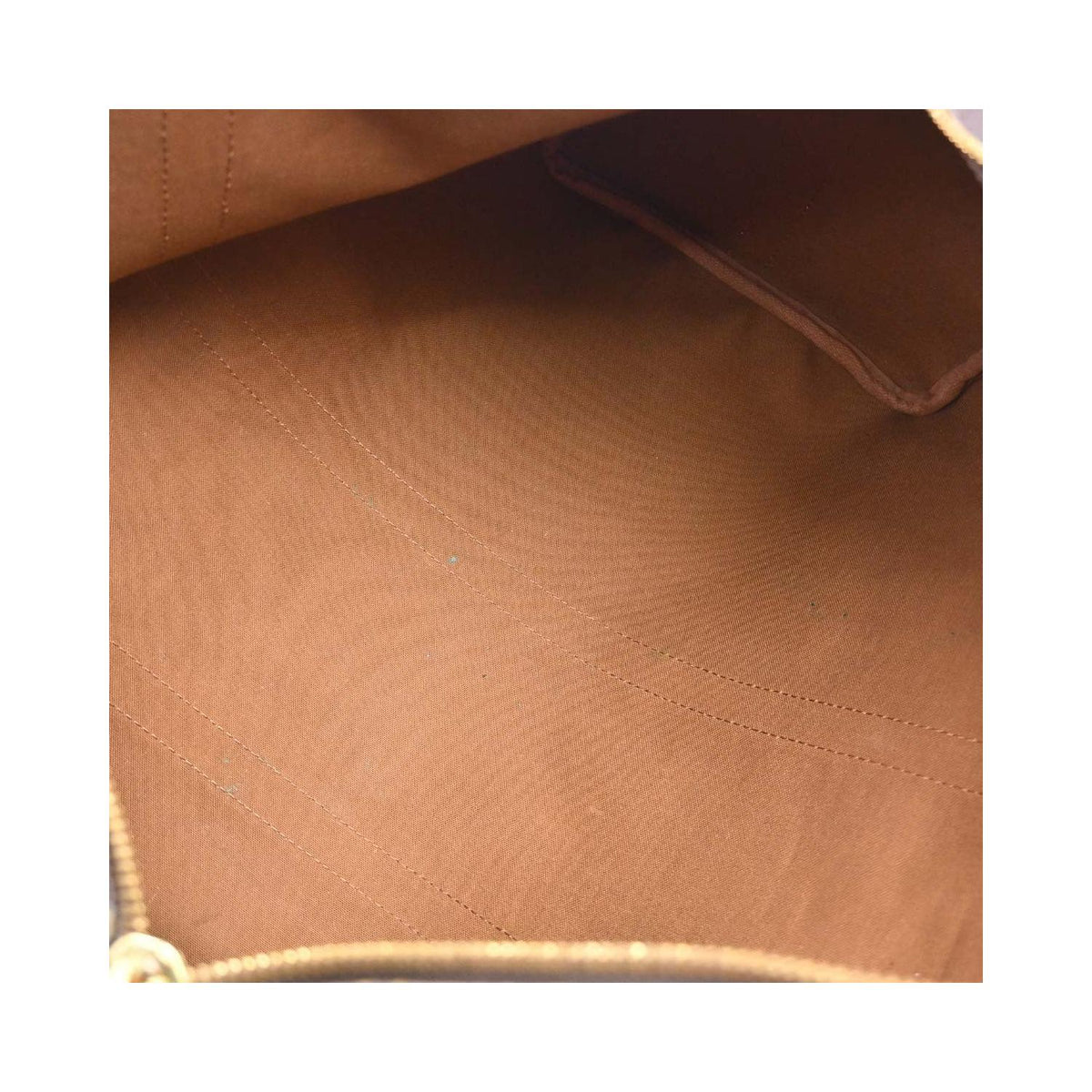 Louis Vuitton Keepall Bandouliere 50 Canvas Travel Bag - Brown