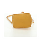 Sac Porté Épaule Louis Vuitton Noe Nm Nano Cuir - Jaune