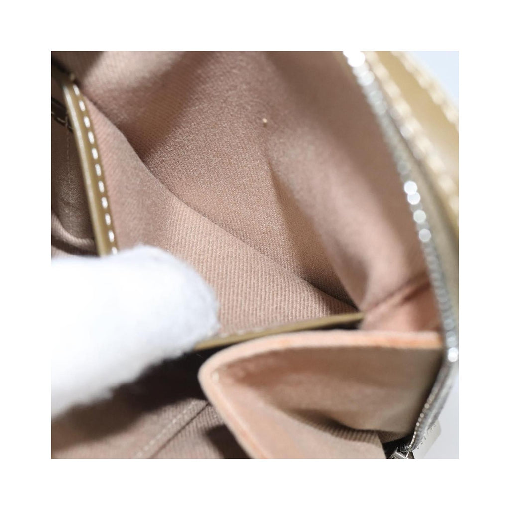 Sac Porté Épaule Celine C Macadam Shoulder Bag Toile - Kaki