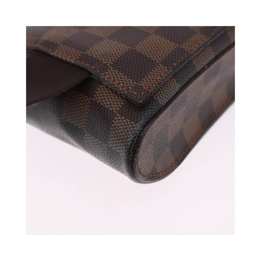 Sac Porté Épaule Louis Vuitton Geronimos Waist Toile - Marron