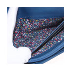 Portefeuille Chanel Lucky Clover Long Flap Wallet Cuir - Bleu