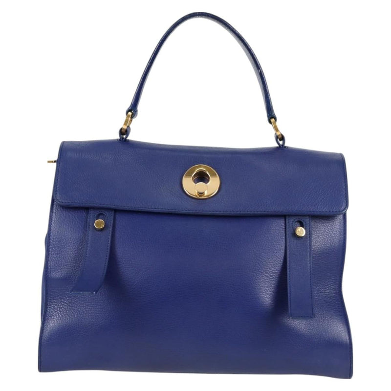 Saint Laurent Muse Two Bag Leather with Canvas Medium
