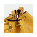 Sac Porté Épaule Louis Vuitton Noe Handbag Cuir - Jaune