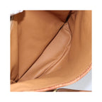 Cabas Celine Vintage Macadam Shopper Tote Toile - Marron
