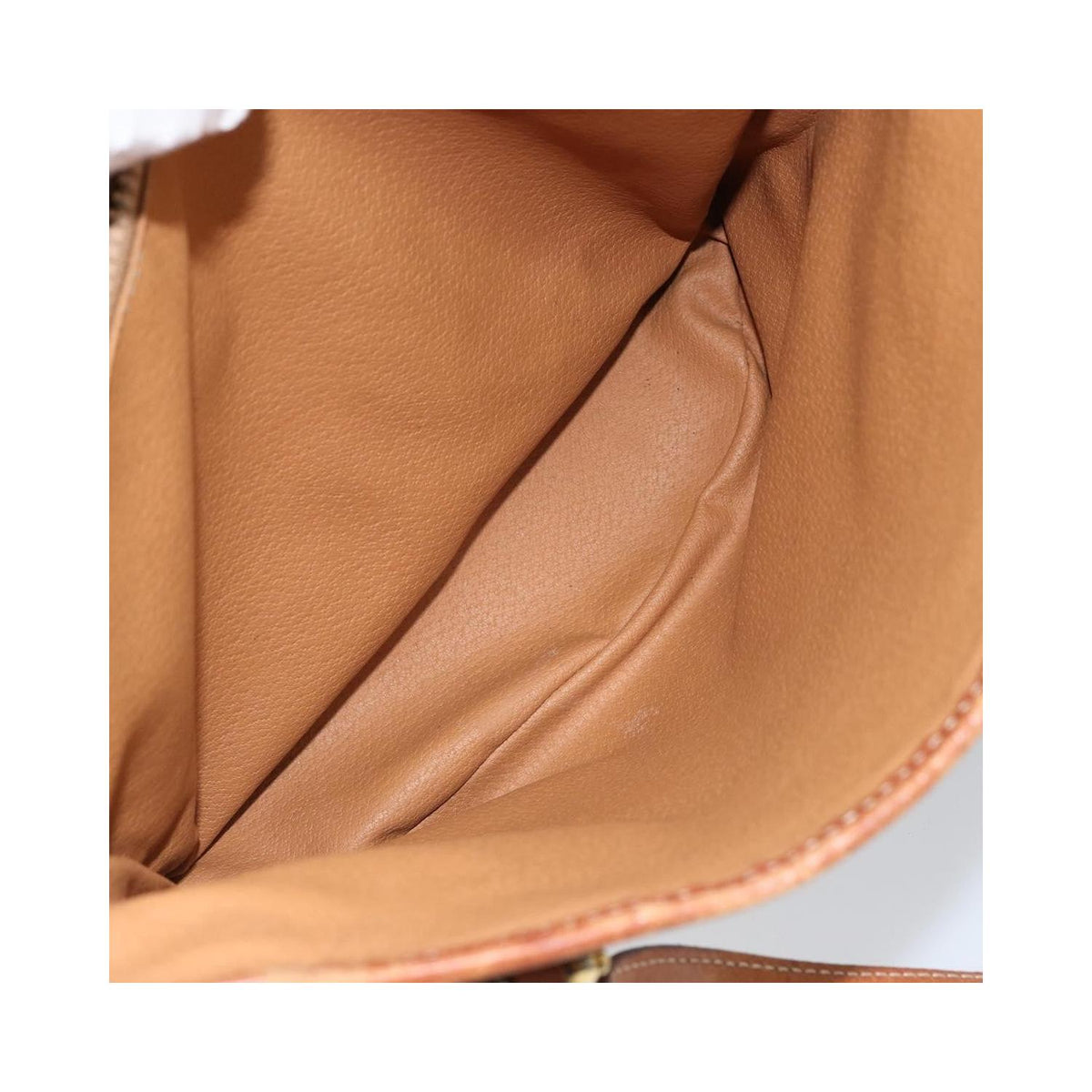 Cabas Celine Vintage Macadam Shopper Tote Toile - Marron