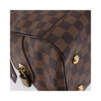 Sac À Main Louis Vuitton Duomo Boston Toile - Marron