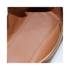 Sac Porté Épaule Celine Macadam Handbag Toile - Marron