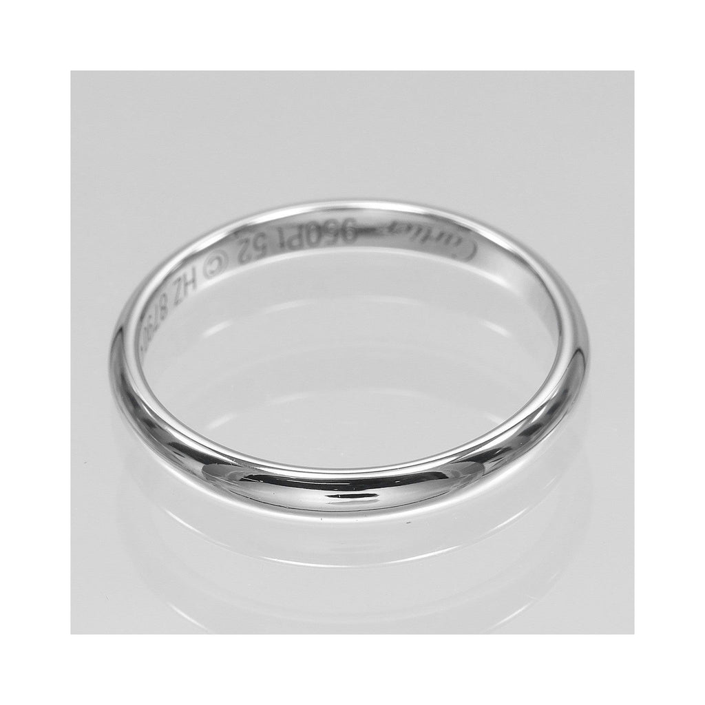 Bague Cartier 1895 Wedding Band 2.5Mm Platinum - Argent