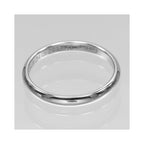 Bague Cartier 1895 Wedding Band 2.5Mm Platinum - Argent