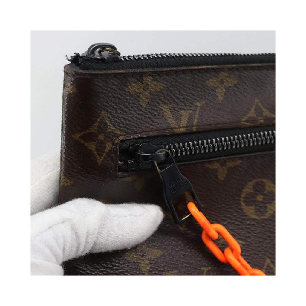 Pochette Louis Vuitton Solar Ray A4 Toile - Marron