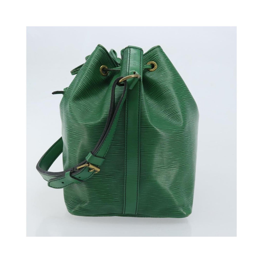 Sac Porté Épaule Louis Vuitton Petit Noe Medium Cuir - Vert