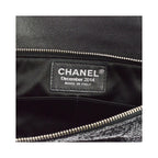 Sac Bandoulière Chanel Chain Flap Small Glitter - Noir