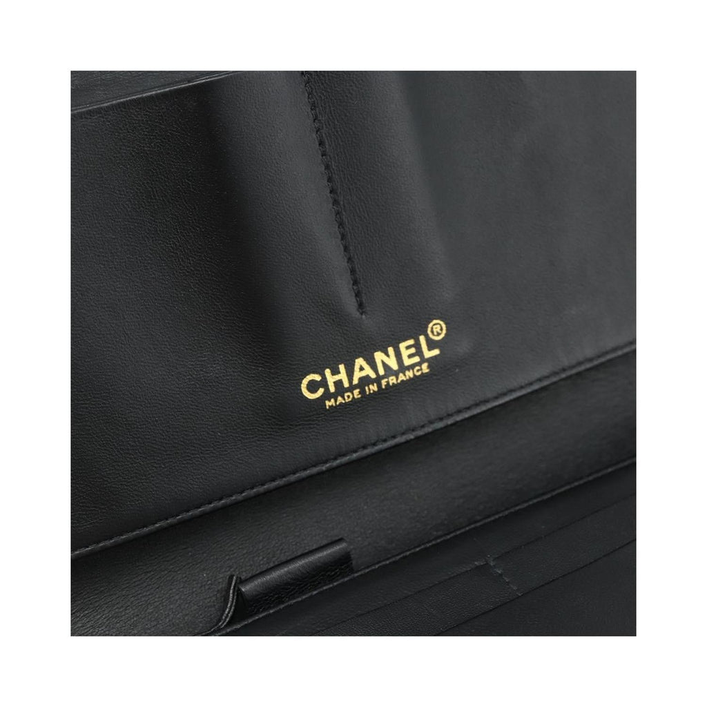 Pochette Chanel Flap Clutch Cuir - Noir