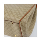 Cabas Celine Vintage Macadam Shopper Medium Toile - Beige