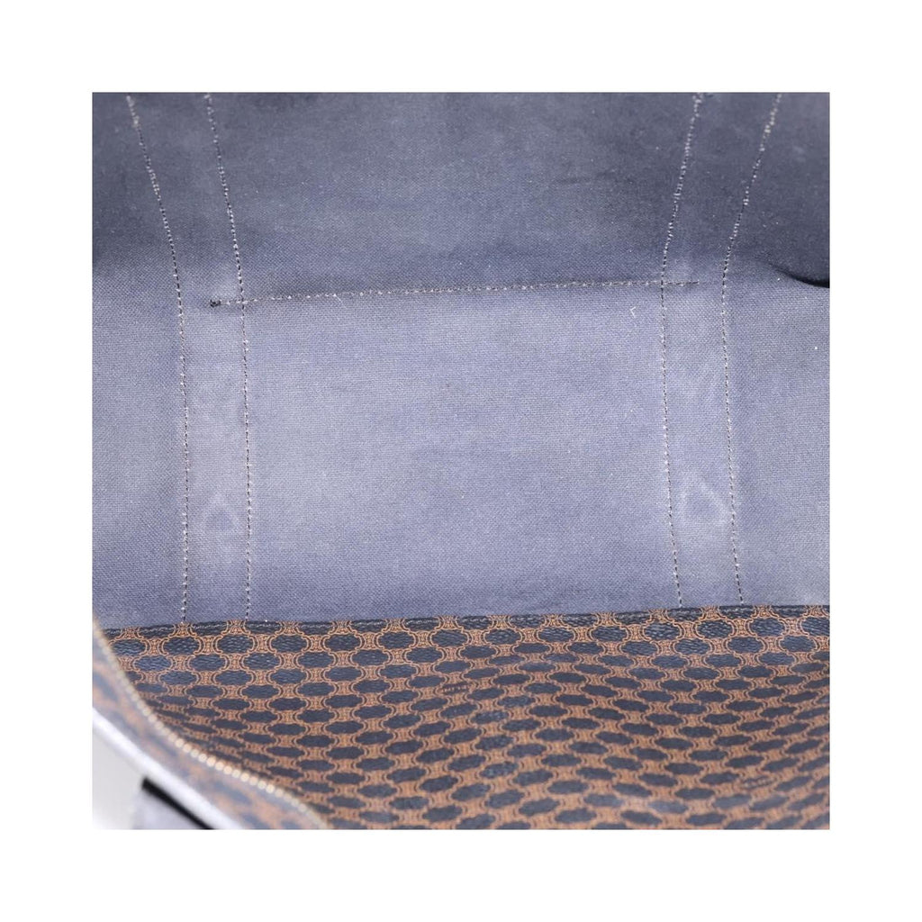 Cabas Celine Vintage Macadam Shopper Large Pvc - Noir