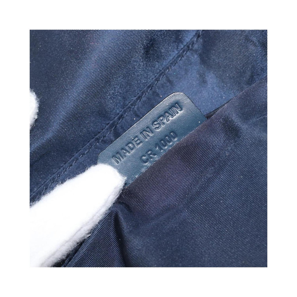 Pochette Christian Dior Saddle Zip Toile - Bleu Marine