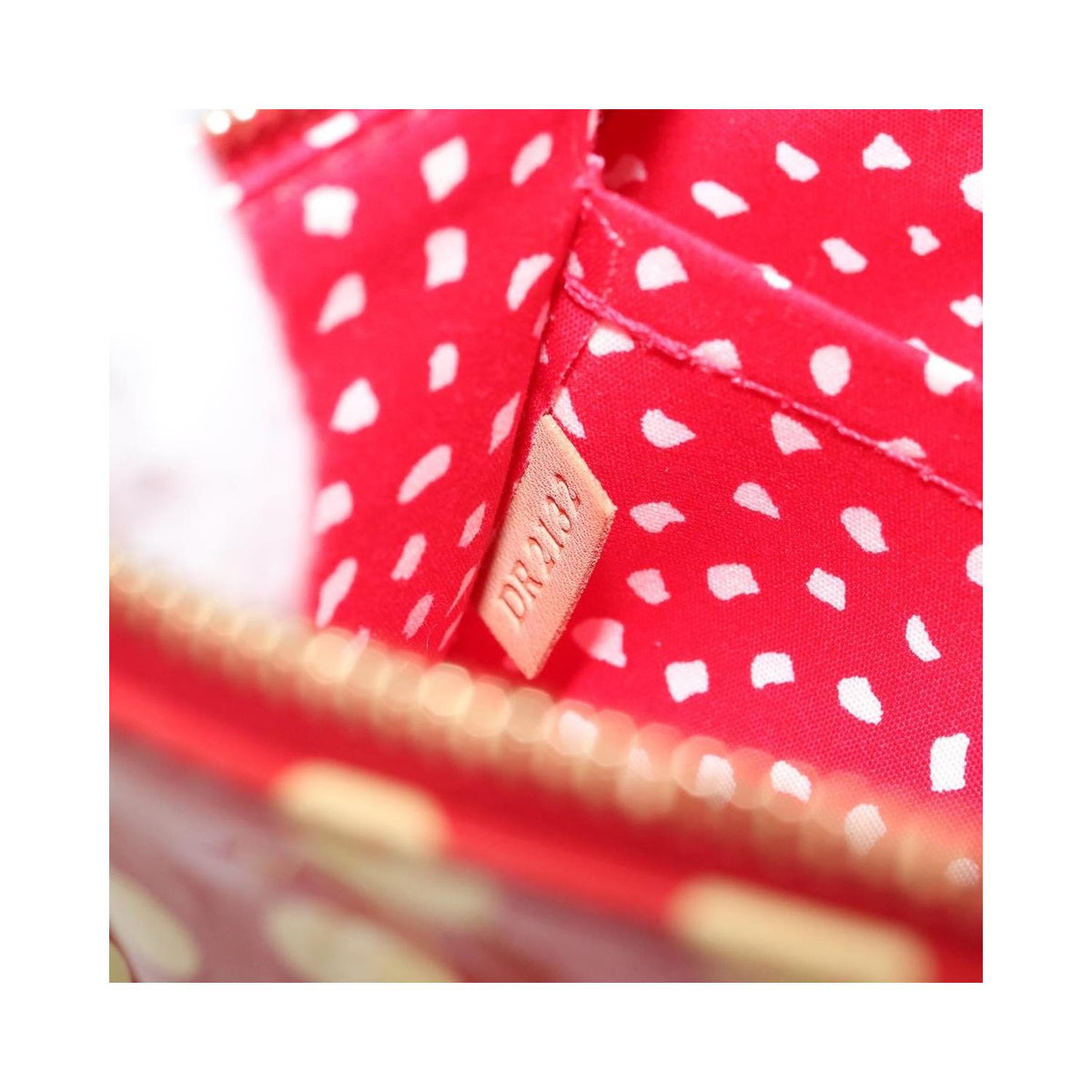 Pochette Louis Vuitton Pochette Accessoires Cuir Verni - Rouge