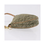 Christian Dior - Sac À Main Saddle Mini Toile - Kaki