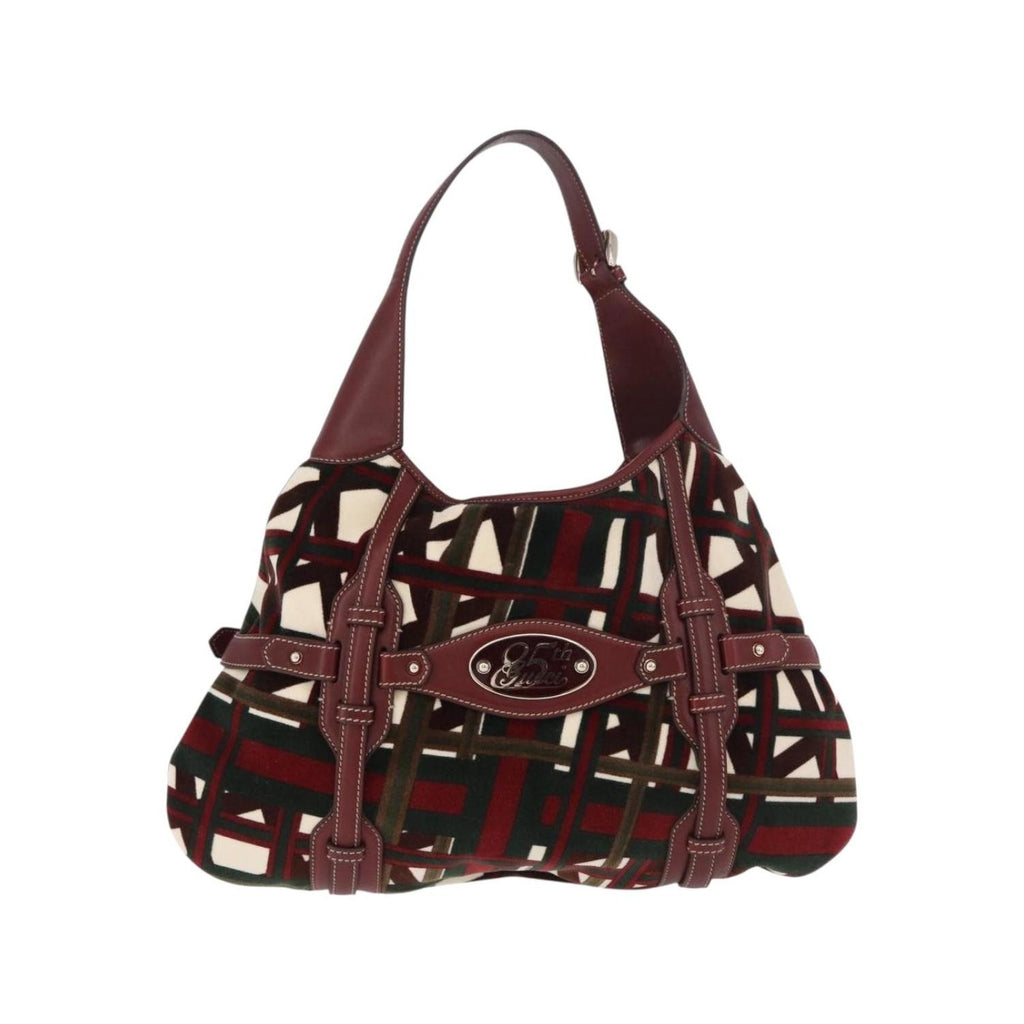 Sac Porté Épaule Gucci Vintage Jackie Shoulder Toile - Vert