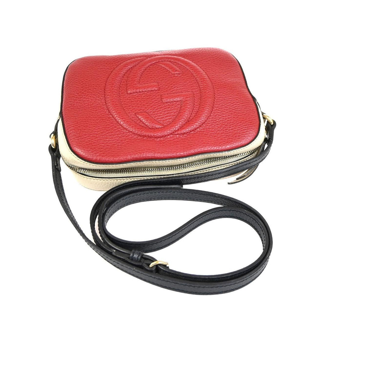 Bolso de hombro Gucci Soho Disco pequeño de piel - multicolor