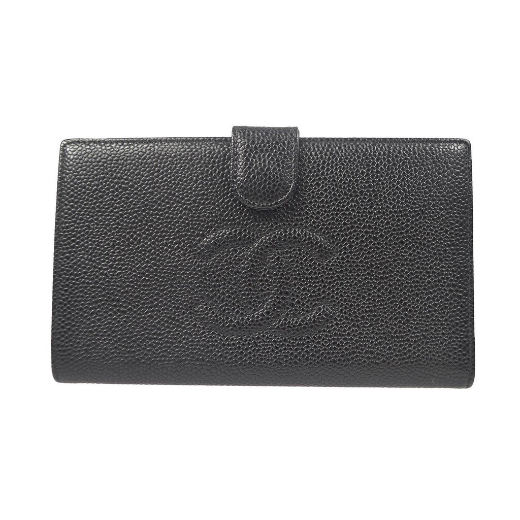 Chanel Timeless CC French Wallet Caviar Long
