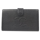 Chanel Timeless CC French Wallet Caviar Long