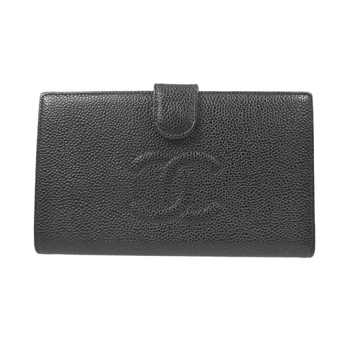 Chanel Timeless CC French Wallet Caviar Long