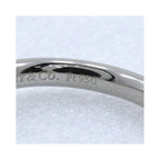 Bague Tiffany & Co. Elsa Peretti Curved Wedding Band Platinum - Argent