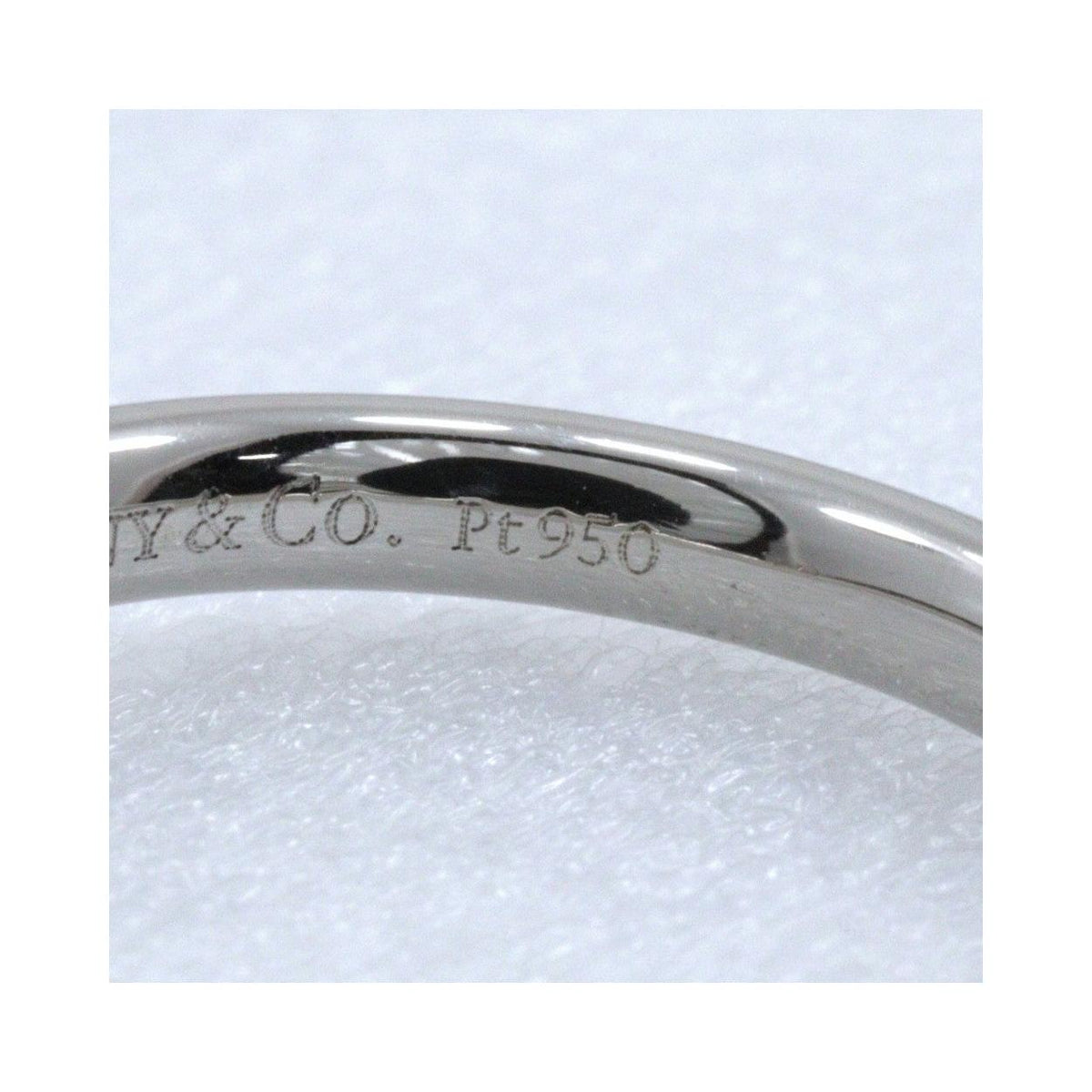 Bague Tiffany & Co. Elsa Peretti Curved Wedding Band Platinum - Argent