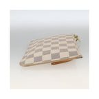 Pochette Louis Vuitton Neverfull Pochette Small Toile - Blanc