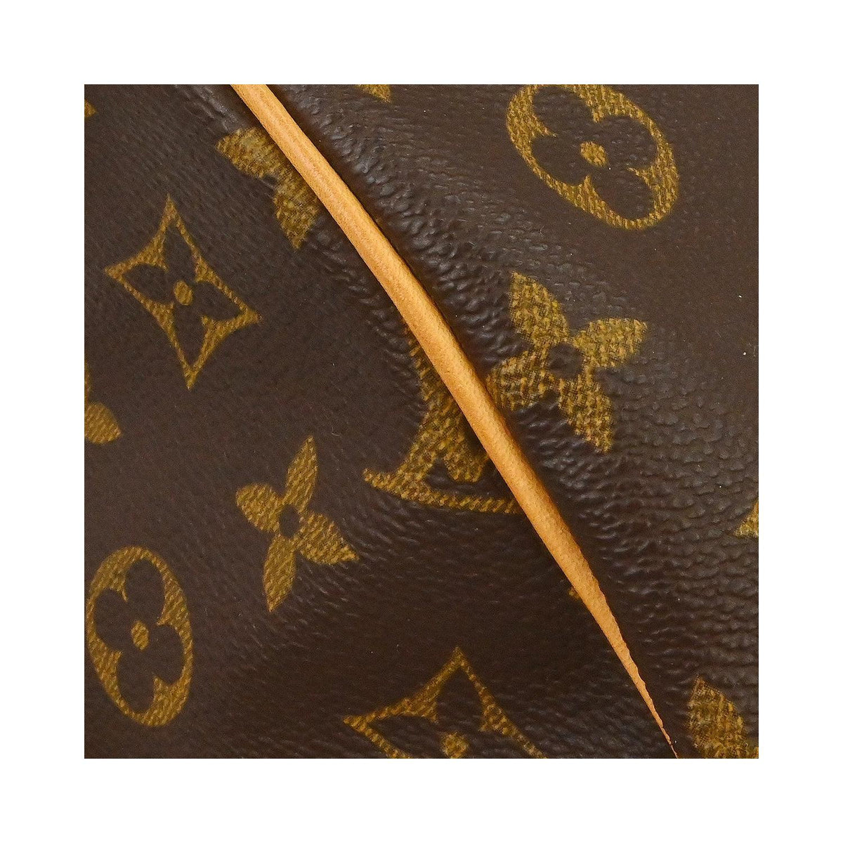 Sac De Voyage Louis Vuitton Keepall Bandouliere 60 Toile - Marron