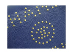 Portefeuille Chanel Deauville Flap Wallet Long Cuir - Bleu Marine