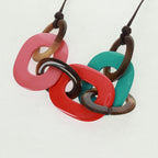 Collier Hermes Karamba Plastic - Multicolore