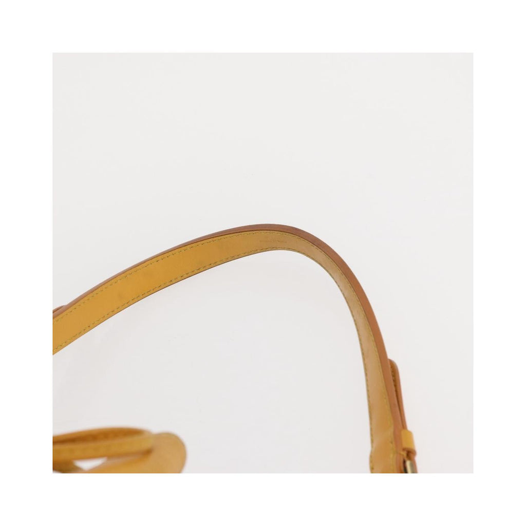 Bolso de hombro Louis Vuitton Noé grande de cuero - Amarillo