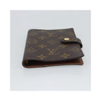 Louis Vuitton - Portefeuille Agenda Cover Toile - Marron