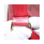 Sac Porté Épaule Louis Vuitton Petit Noe Medium Cuir - Rouge