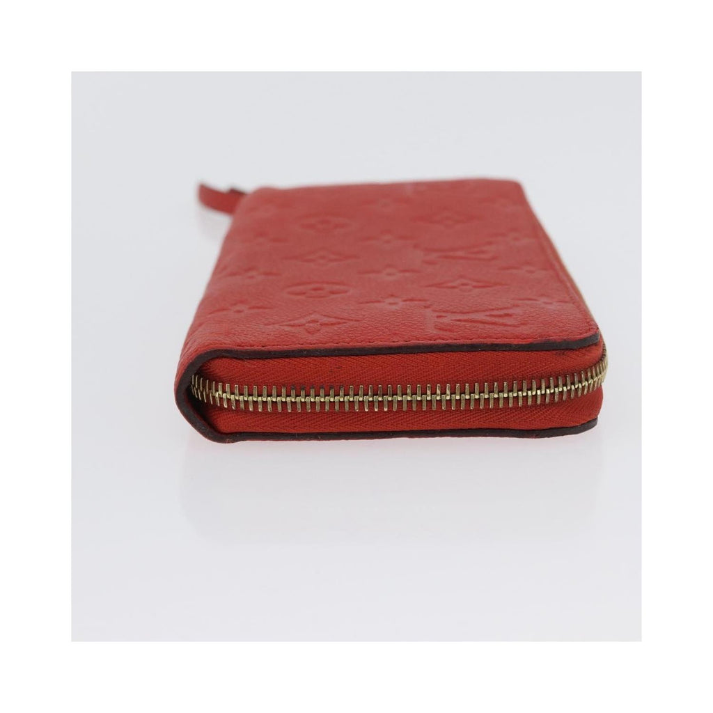 Portefeuille Louis Vuitton Portefeuille Zippy Monogramme Empreinte Cuir - Orange